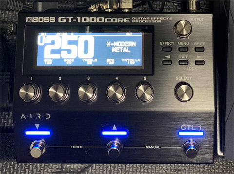BOSS GT-1000CORE！ Nothing Safe