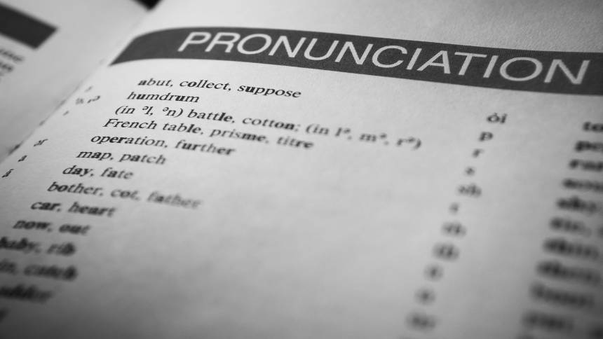 Pronunciation-English