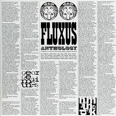 Fluxus Anthology 