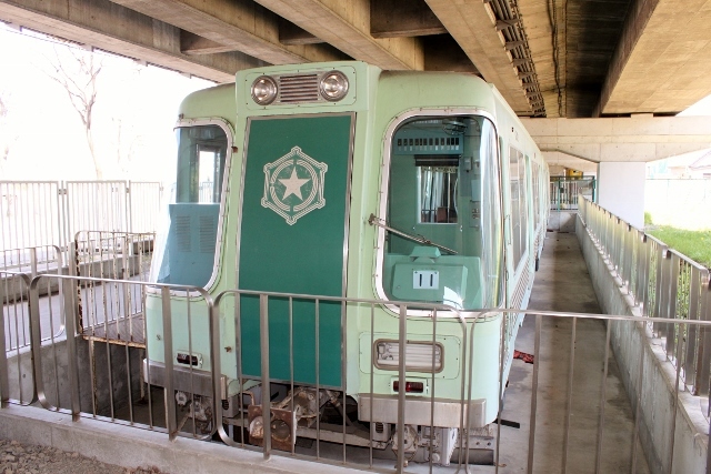 親子電車M101の子Tc１が保存されている札幌市交通資料館の紹介。 - 札