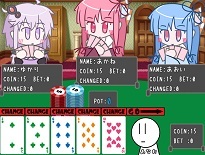 女の子とポーカー対戦ゲーム【ポーカーボイス】
