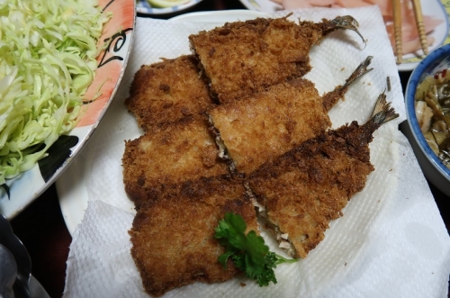 秋刀魚フライ