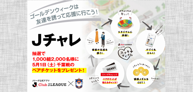 【2021/04/30締切】：アルビレックス新潟 vs ジェフユナイテッド千葉戦のペアチケットが当たる！