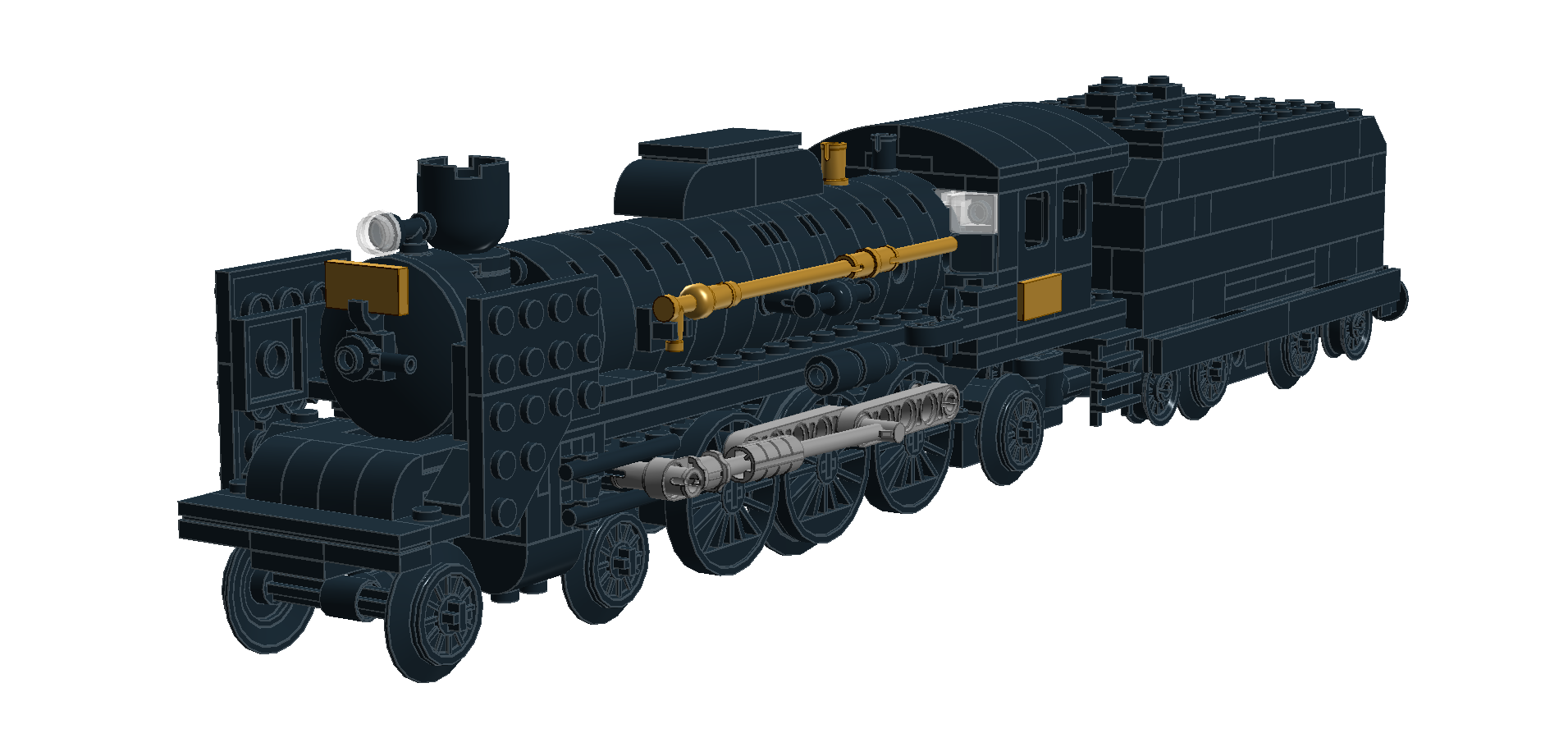 C55形蒸気機関車 | エリアスのレゴまとめ