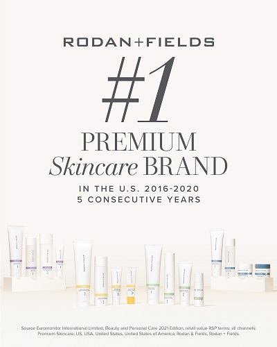 1 Premium Skincare Brand in 5 years
