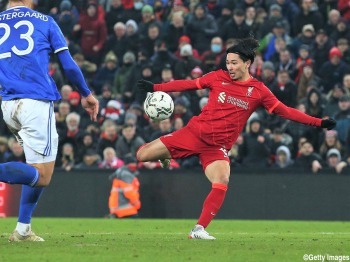 Liverpool [3] - 3 Leicester - Takumi Minamino goal