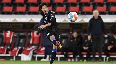 Freiburg 2-[1] Arminia Bielefeld - Masaya Okugawa goal