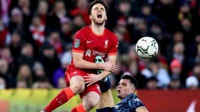 Despite Granit Xhakas red card early on, Liverpool could only manage a 0-0 draw against Arsenal in the first leg of the Carabao Cup semi-final
