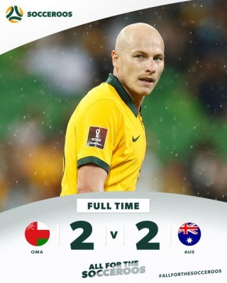 Oman 2 vs 2 Australia World Cup Qualifying