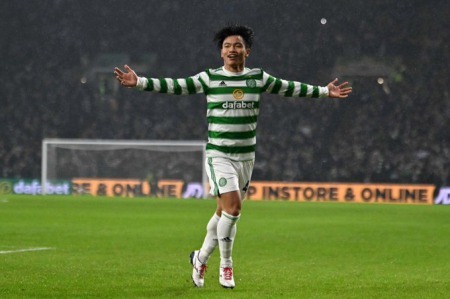 Reo Hatate is averaging a goal contribution every 57 minutes since joining Celtic