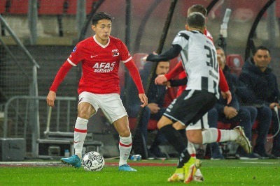 AZ Alkmaar [2]-1 Heracles Sugawara assists