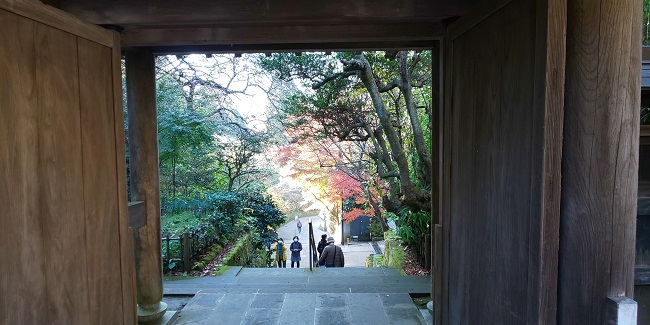 円覚寺の階段