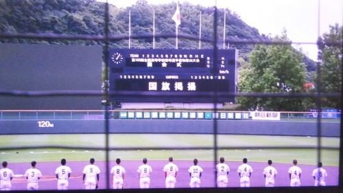高校野球和歌山県大会の開会式4