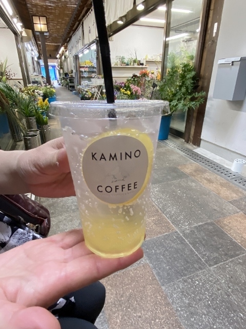 カミノ珈琲　レモンソーダ